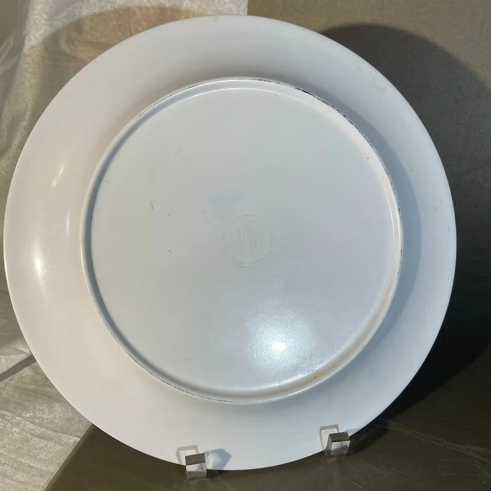 6-Certified International Colorful Serape Dinner Plates Art by Nancy Green (1322 - Picture 2 of 2